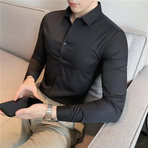 Tensura Stretch Mens Dress Shirt