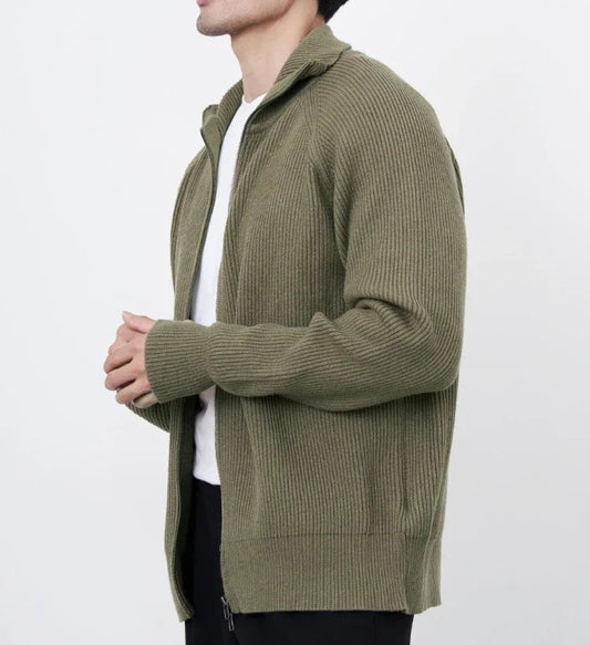 ARROWCASA ZIP CARDIGAN